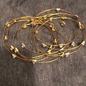 Multiple Bracelets - with Rhinestones